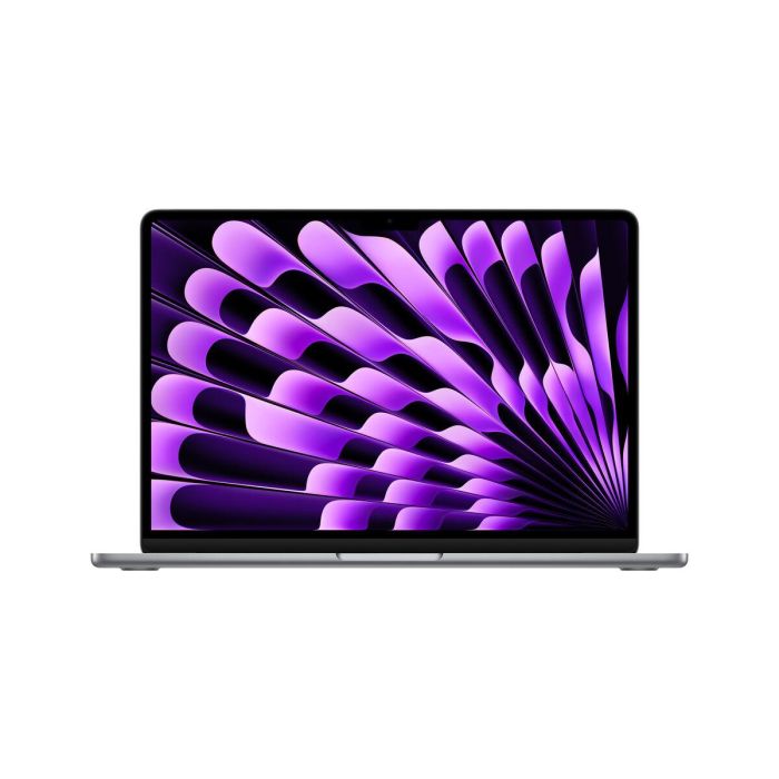 Apple - MacBook Air M3 de 13,6'' - 16 GB de RAM - 256 GB de almacenamiento - CPU de 8 núcleos - GPU de 8 núcleos - Gris espacial