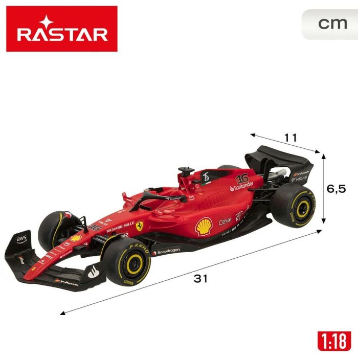 Coche radio control rastar ferrari f1 75 escala 1:18. 2.4 ghz. 1