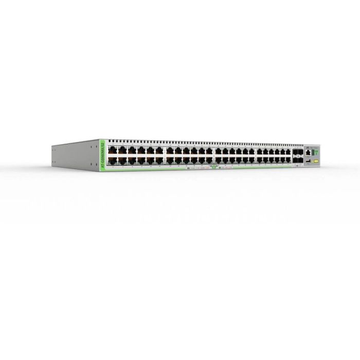 Allied Telesis Switch L3 Apilable 48x 10/100/1000-T 4x SFP+ Puertos con Fuente Alimentación Fija Cable EU