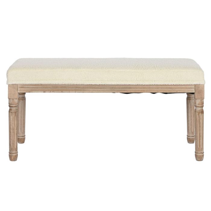 Descalzadora Moderno DKD Home Decor Blanco Natural 40 x 50.5 x 100 cm 1