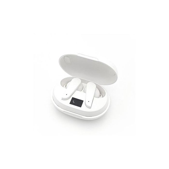 Elbe ABTWS-005-B Auriculares Bluetooth True Wireless con ANC Blancos - Cancelación Activa de Ruido, Bluetooth 5.0 1