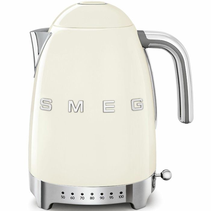 Hervidor Smeg KLF04CREU 2400 W 1,7 L Crema Acero Inoxidable Plástico Hervidor Smeg KLF04CREU 2400 W 1,7 L Crema Acero Inoxidable Plástico