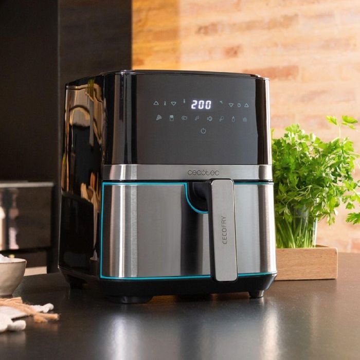 Freidora de Aire Cecotec Cecofry Full Lnoxblack 5500 Pro Negro 1700 W 5,5 L 2