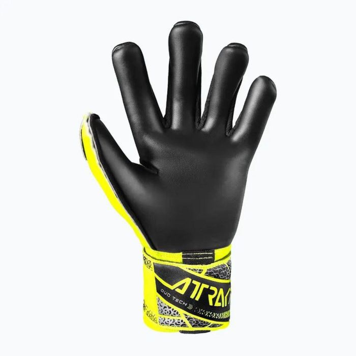 Guantes de Portero Reusch Attrakt Duo safe Amarillo Adultos 5 Guantes de Portero Reusch Attrakt Duo safe Amarillo Adultos 5