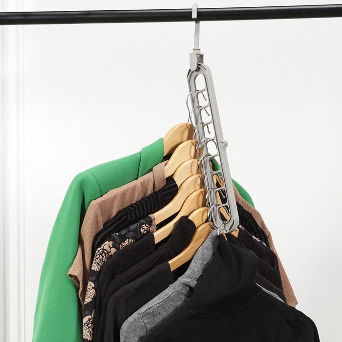 Je cherche une Idee Percha Múltiple Ahorra Espacio Polipropileno 4