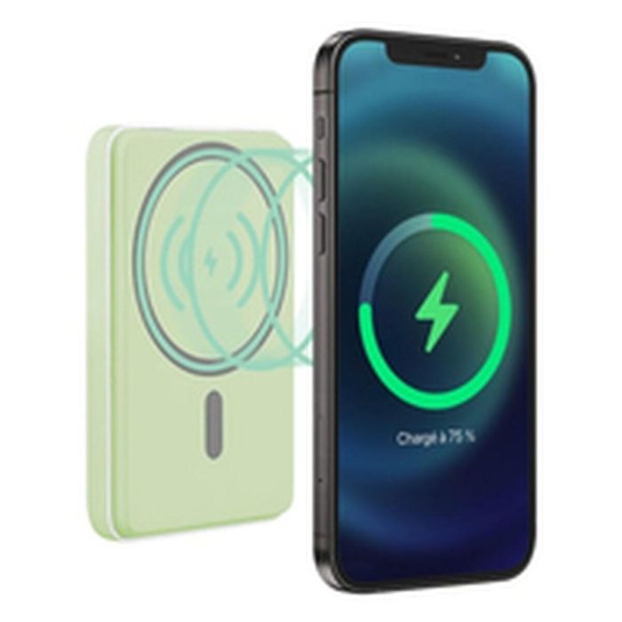 Powerbank T'NB PBUMAG5GR 5000 mAh Verde Magsafe 8