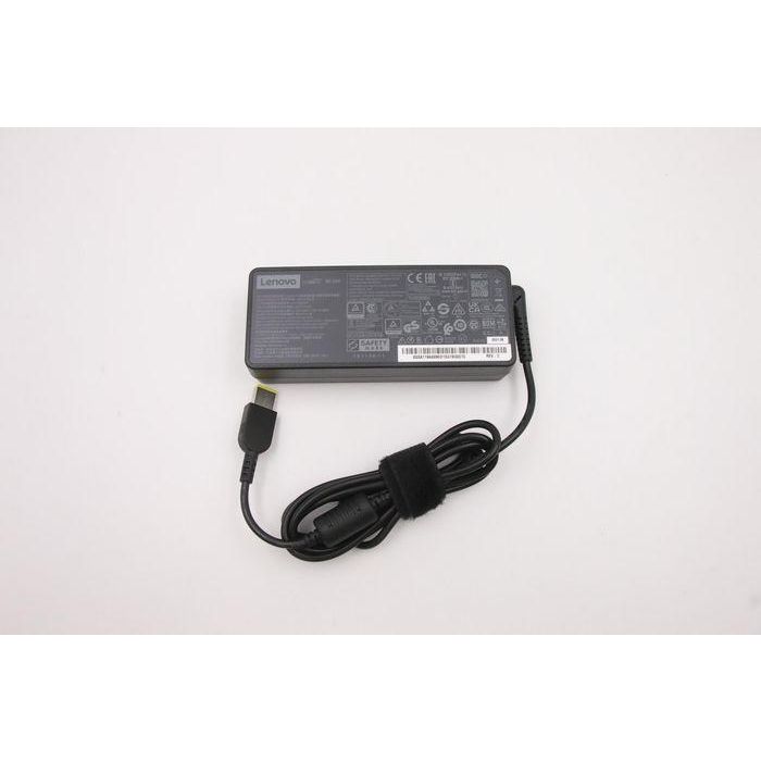 Lenovo AC adapter for Lenovo laptops, 90W power output, 100-240Vac input, 89% efficiency, slim tip connector. Lenovo AC adapter for Lenovo laptops, 90W power output, 100-240Vac input, 89% efficiency, slim tip connector.