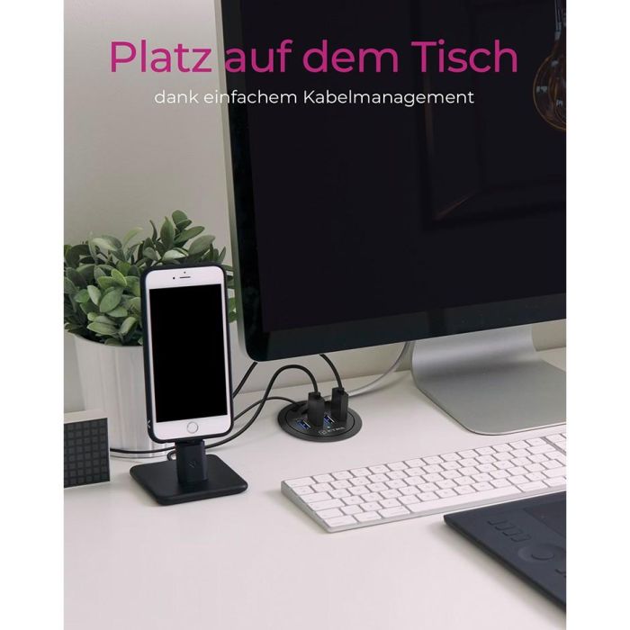 HUB Tisch-Hub 4x USB 3.0 Type-A ICY BOX 9