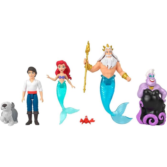 Pack 6 Figuras Minis Ariel Libro Jbl32 Disney Princess 2