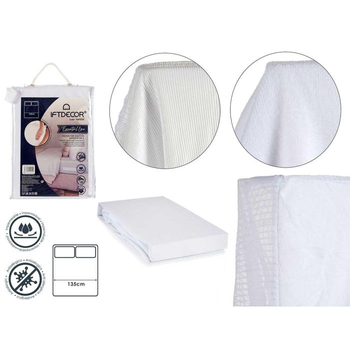 Protector Colchon Impermeable Cama 135Cm Giftdecor (6 Unidades) Protector Colchon Impermeable Cama 135Cm Giftdecor (6 Unidades)