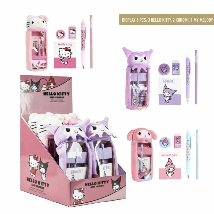Cerdá Estuche Portatodo de Peluche Hello Kitty Lila Talla Única 0 Cerdá Estuche Portatodo de Peluche Hello Kitty Lila Talla Única 0