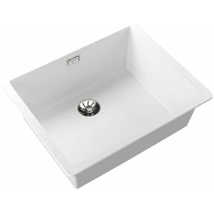 Fregadero de Un Seno Teka RADEA R10 Blanco 5 Fregadero de Un Seno Teka RADEA R10 Blanco 5