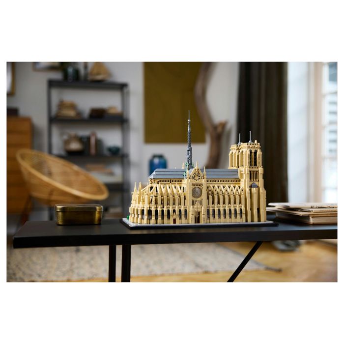 LEGO Architecture Notre-Dame de Paris 21061 Juego de Construcción para Adultos con 4383 Piezas 21