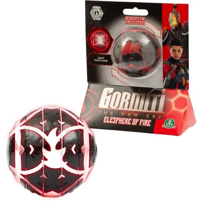 Gormiti GRV011 Elesphere Electrónica con Efectos de Iluminación de Fuego para Niños a partir de 4 Años 1