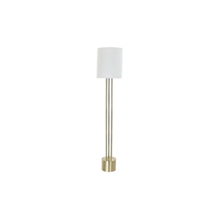 Lámpara de Pie DKD Home Decor Blanco Dorado Metal 50 W 220 V 33 x 33 x 165 cm 0 Lámpara de Pie DKD Home Decor Blanco Dorado Metal 50 W 220 V 33 x 33 x 165 cm 0