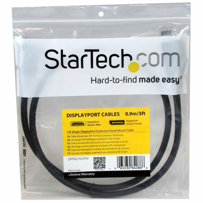 Cable DisplayPort Startech DPPNLFM3PW 1 Cable DisplayPort Startech DPPNLFM3PW 1