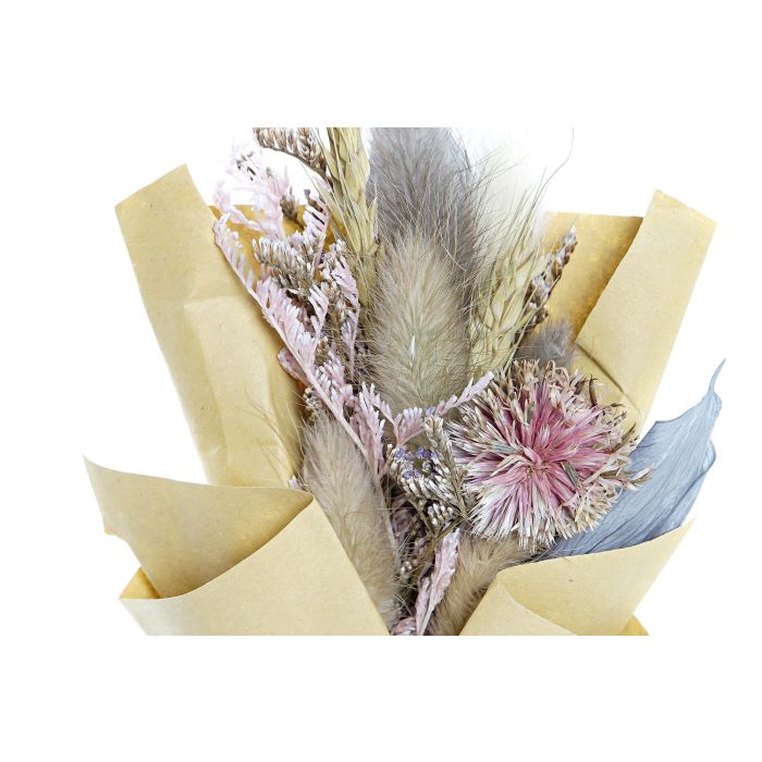 DKD Home Decor Ramo Shabby Marron Rosa 5 x 18 x 10 cm (6 Unidades) 1