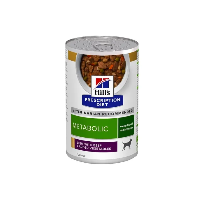 Hill's Hpd Estofado Para Perros Metabolic Ternera Y Verduras 12x354 gr