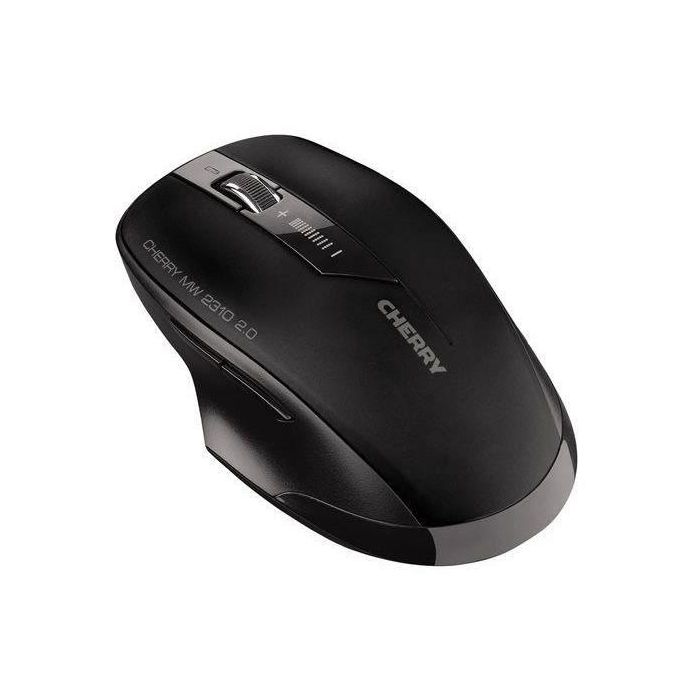 Cherry MW 2310 Ratón Inalámbrico 2.4GHz, 6 Botones, 2400DPI Ajustable, Ergonomico, Receptor Nano USB, Para Diestros y Zurdos