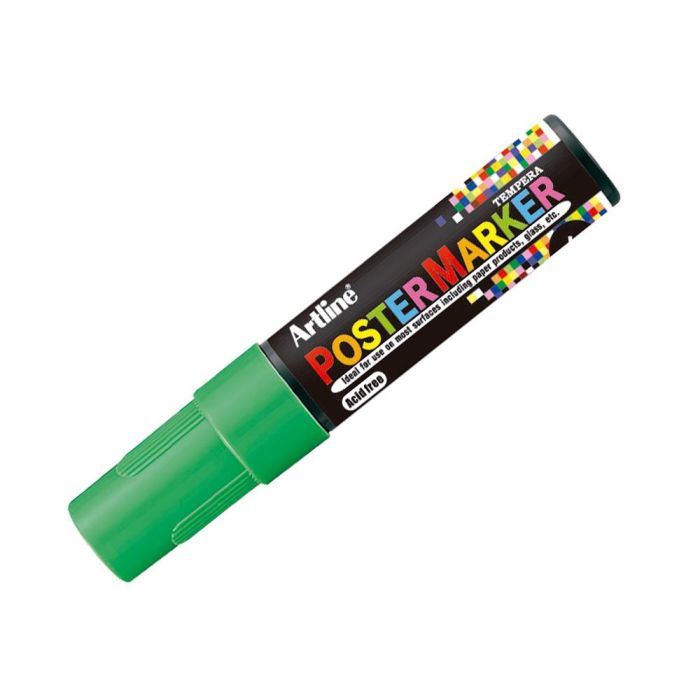 Rotulador Artline Poster Marker Epp-6-Ver Punta Redonda 6 mm Color Verde 2