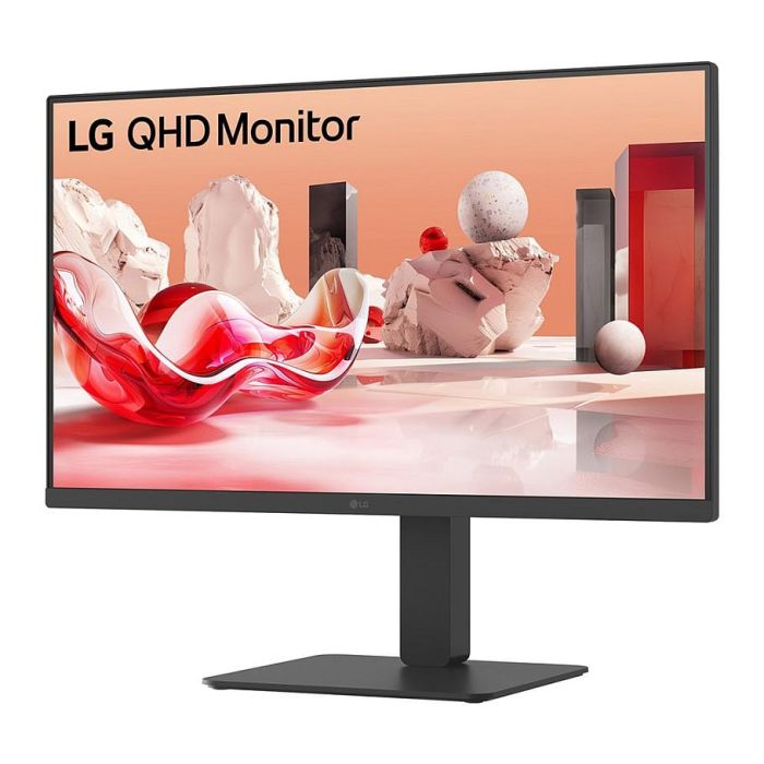 LG Monitor 27BA54QB-B 27" QHD 2560x1440 IPS HDR10 DP HDMI Pivot Antirreflectante Flicker Free Negr 2