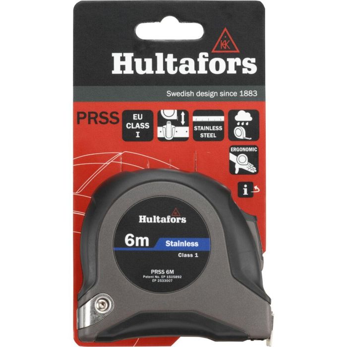 Flexómetro Hultafors PRSS (6 m) 1