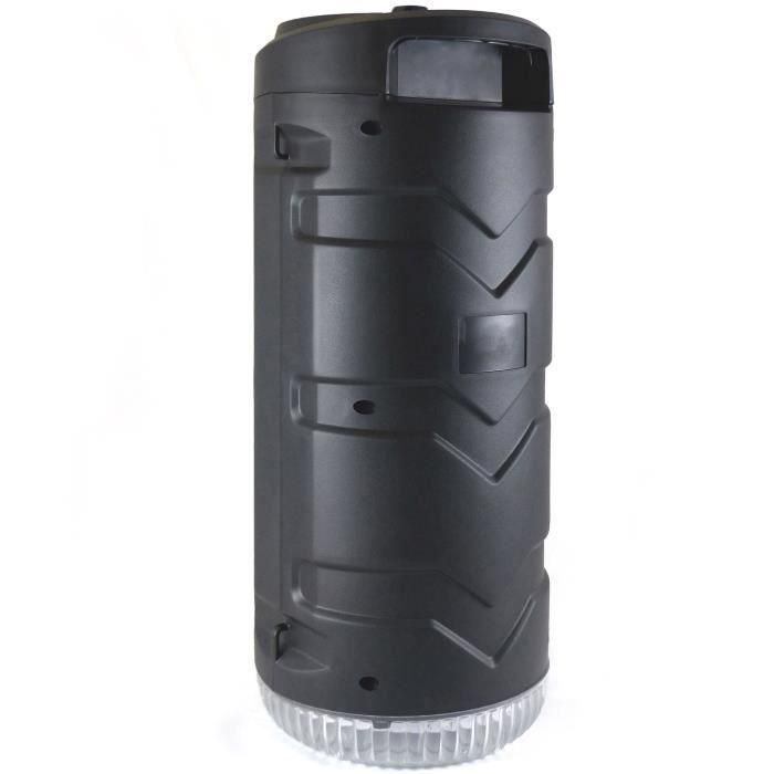 INOVALLEY KA03-N - Altavoz con luz Bluetooth - 400 W - Función Karaoke - Luces LED de colores - Puerto USB 4 INOVALLEY KA03-N - Altavoz con luz Bluetooth - 400 W - Función Karaoke - Luces LED de colores - Puerto USB 4