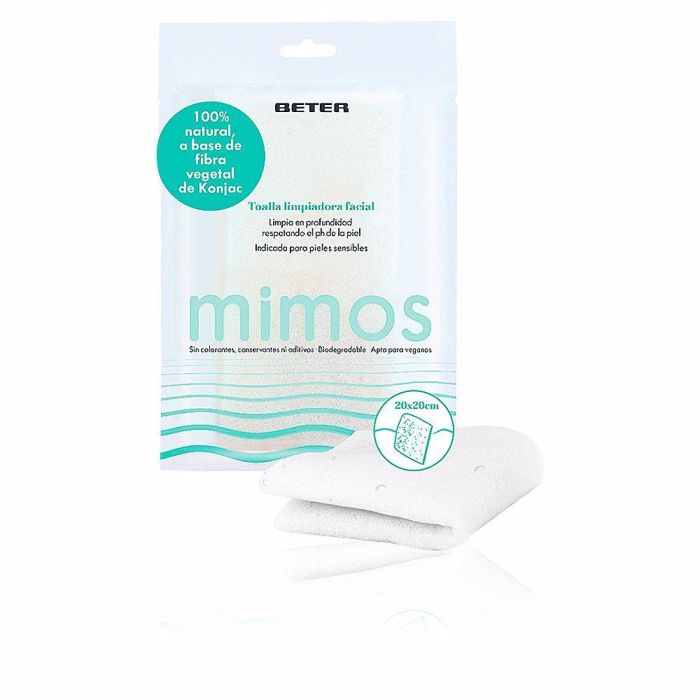 Beter Konjac Toalla Limpiadora Facial Mimos para Piel Sensible 1 Unidad Beter Konjac Toalla Limpiadora Facial Mimos para Piel Sensible 1 Unidad
