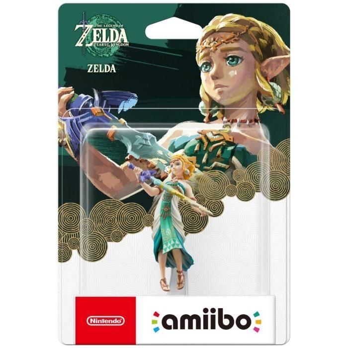 Nintendo NINAMIZELDATOTK Figura Amiibo de Zelda (Lágrimas del Reino) - Colección The Legend of Zelda Nintendo NINAMIZELDATOTK Figura Amiibo de Zelda (Lágrimas del Reino) - Colección The Legend of Zelda