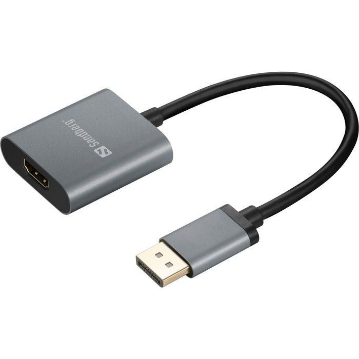 Sandberg DisplayPort 1.4 to HDMI 2.0 4K Adapter Sandberg DisplayPort 1.4 to HDMI 2.0 4K Adapter