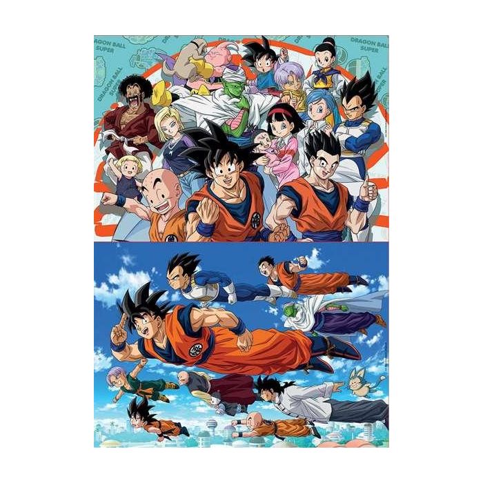 Puzzle 2x100 piezas dragon ball 8