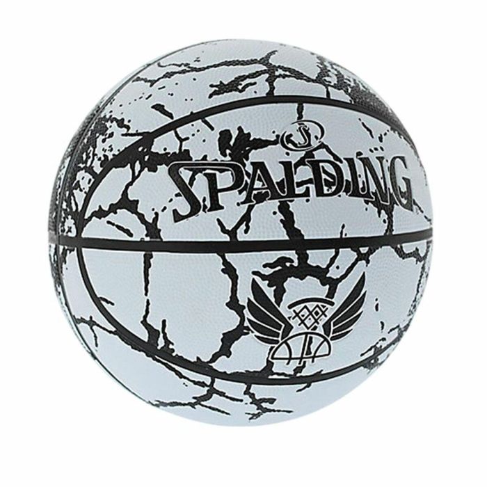 Balón de Baloncesto Spalding Flight Crack Multicolor (Talla 7)