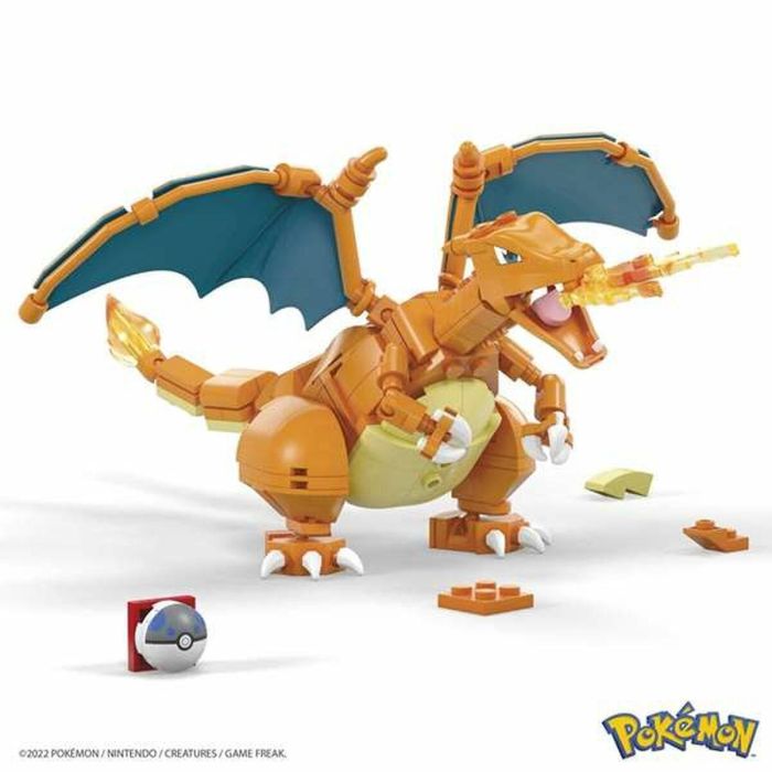 Mattel Juego de Construcción Pokémon Charizard Mega Figura de 10+ cm, 222 Piezas, Edad 11+ Años 5 Mattel Juego de Construcción Pokémon Charizard Mega Figura de 10+ cm, 222 Piezas, Edad 11+ Años 5