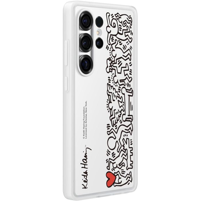 Samsung EF-MS938 Flipsuit Case para Galaxy S25 Ultra, funda protectora de fácil aplicación, multicolor y blanco 5