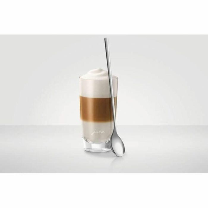 Jura JUR7610917673865 Juego de 6 cucharas para café con leche Macchiato de Acero Inoxidable 3