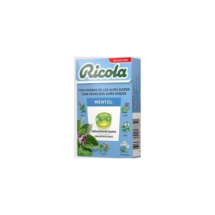 Ricola Caramelos S/Azucar 50 G Sabor Mentol