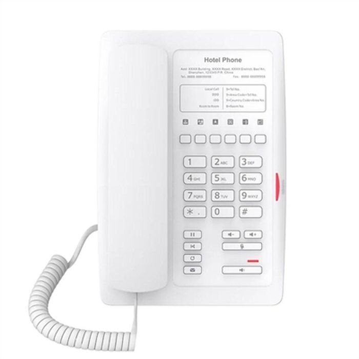 Fanvil H3 Teléfono IP Blanco Terminal con conexión por cable VxWorks 16MB 8MB PoE Ethernet Rápido 0 Fanvil H3 Teléfono IP Blanco Terminal con conexión por cable VxWorks 16MB 8MB PoE Ethernet Rápido 0