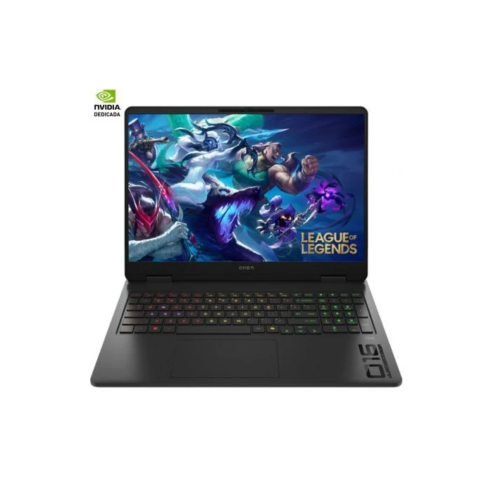 HP Omen 16-AP0024NS Portátil Gaming Ryzen AI 9-365, 32GB RAM, 1TB SSD, RTX 5070, 16" QHD, FreeDOS