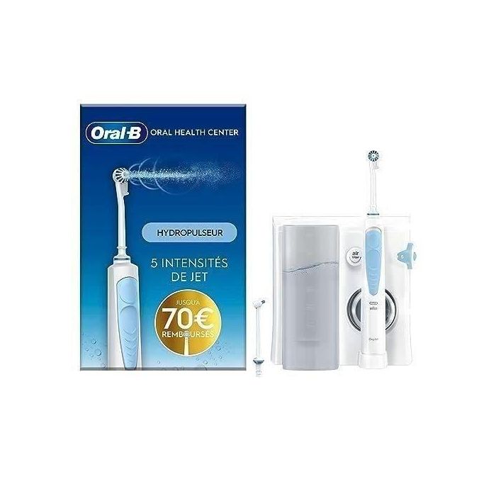 Irrigador Dental Oral-B OxyJet 600 ml Blanco 1 Irrigador Dental Oral-B OxyJet 600 ml Blanco 1