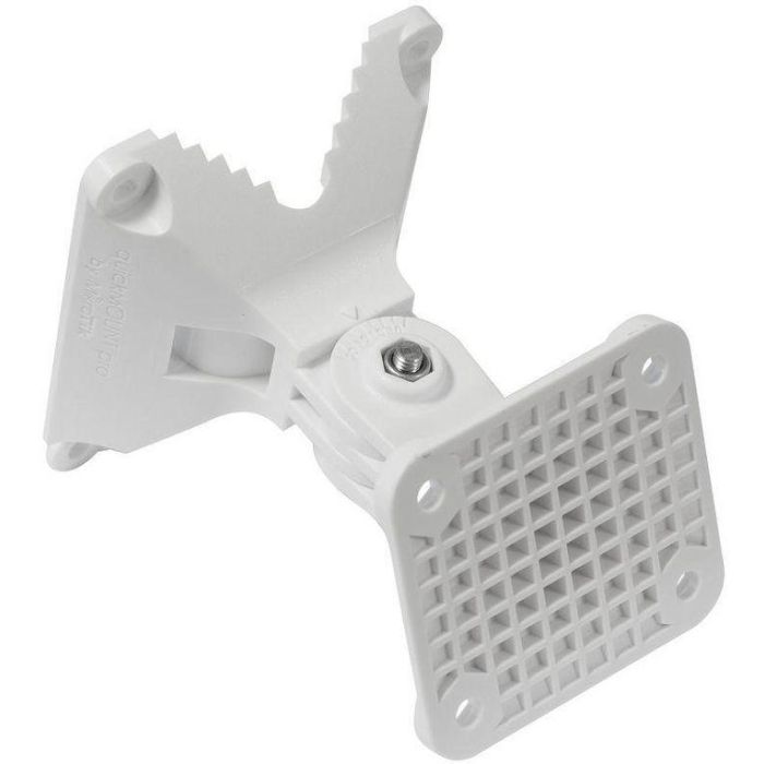 MikroTik quickMOUNT pro Adaptador de Montaje para Antenas, Giro 140°, para Pared o Poste, con Escala Graduada, Blanco MikroTik quickMOUNT pro Adaptador de Montaje para Antenas, Giro 140°, para Pared o Poste, con Escala Graduada, Blanco