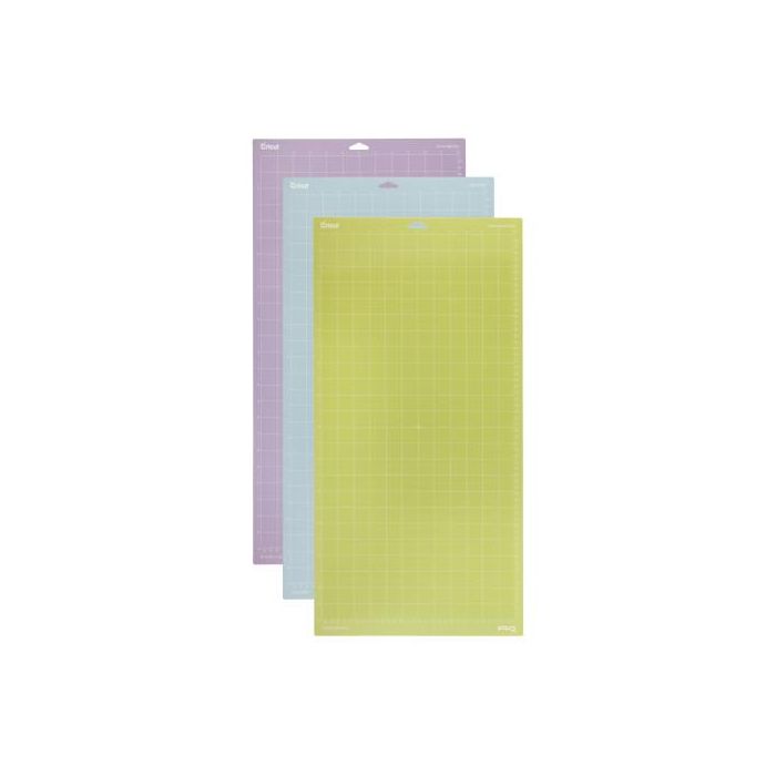 Cricut Set de 3 Tapis de Coupe, Plastique, Multicolore, 30.5 x 60.9 cm PC2003847 1 Cricut Set de 3 Tapis de Coupe, Plastique, Multicolore, 30.5 x 60.9 cm PC2003847 1