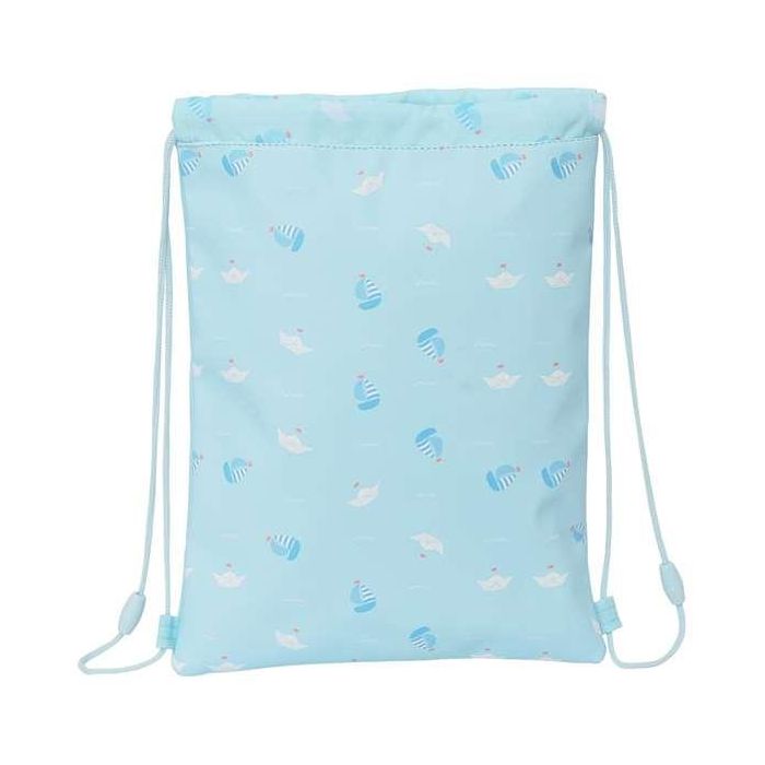 Bolsa Mochila con Cuerdas Safta Ship Azul (26 x 34 x 1 cm) 1 Bolsa Mochila con Cuerdas Safta Ship Azul (26 x 34 x 1 cm) 1