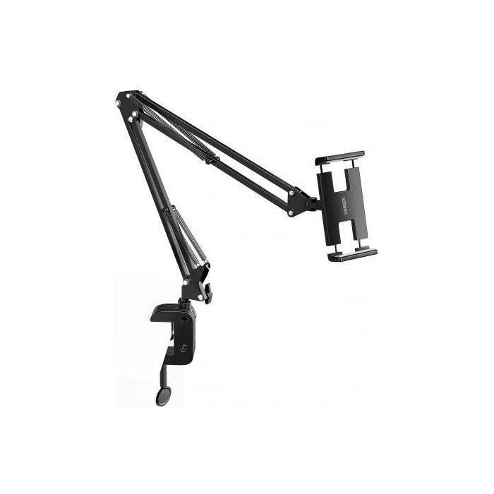 UGREEN Soporte Universal para Teléfono/Tablet, Brazo Flexible Largo para Abrazadera, Uso Interior, Negro