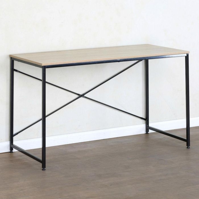 Mesa de Escritorio Max Home Acero Melamina Aglomerado 120 x 71 x 60 cm 2 Mesa de Escritorio Max Home Acero Melamina Aglomerado 120 x 71 x 60 cm 2