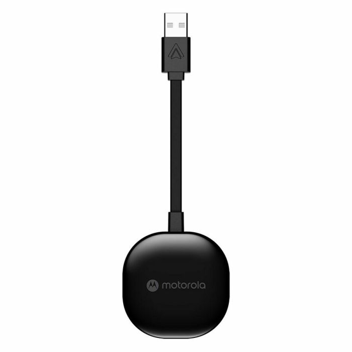 Motorola Adaptador USB-A Inalámbrico para Coche Android Auto Negro 3 Motorola Adaptador USB-A Inalámbrico para Coche Android Auto Negro 3