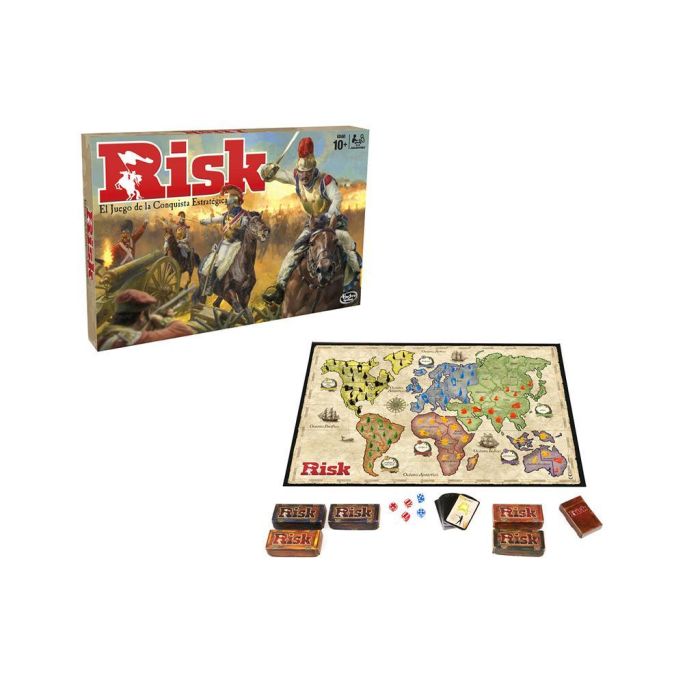 Hasbro Gaming Juego Risk B7404 Juego de Estrategia para +10 Años Español 2 Hasbro Gaming Juego Risk B7404 Juego de Estrategia para +10 Años Español 2
