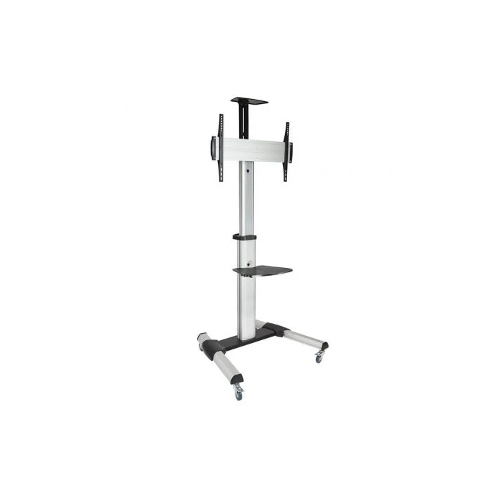 TOOQ Soporte suelo ruedas tv horizontal/vertical 37-70