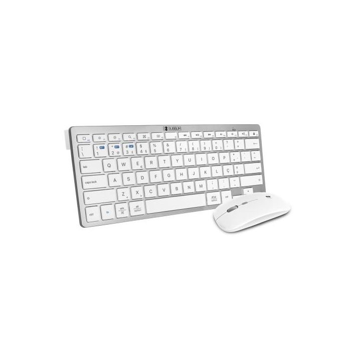 Teclado Subblim COMBO MULTIDISPOSITIVO COMPACTO SILVER