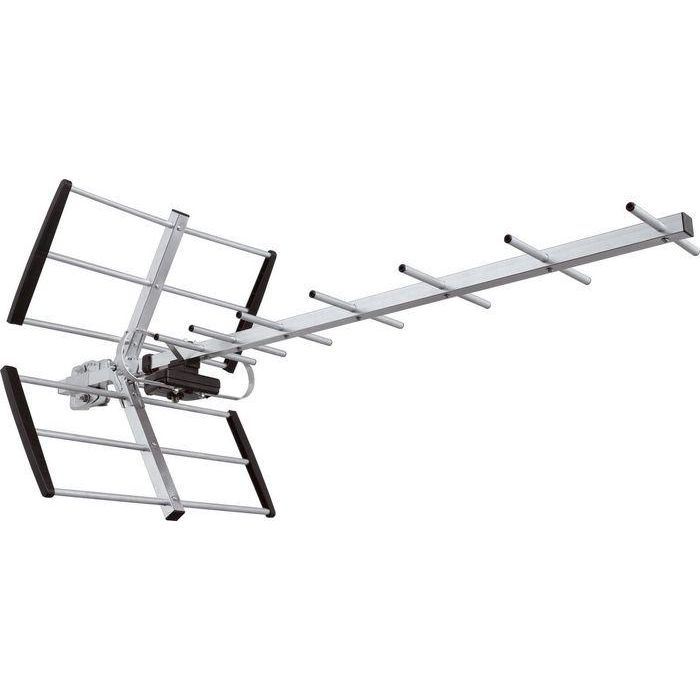 Maximum UHF14 Antena Exterior TV Digital Terrestre UHF 470-700 MHz Anti-LTE, Construcción Aluminio, Montaje Rápido