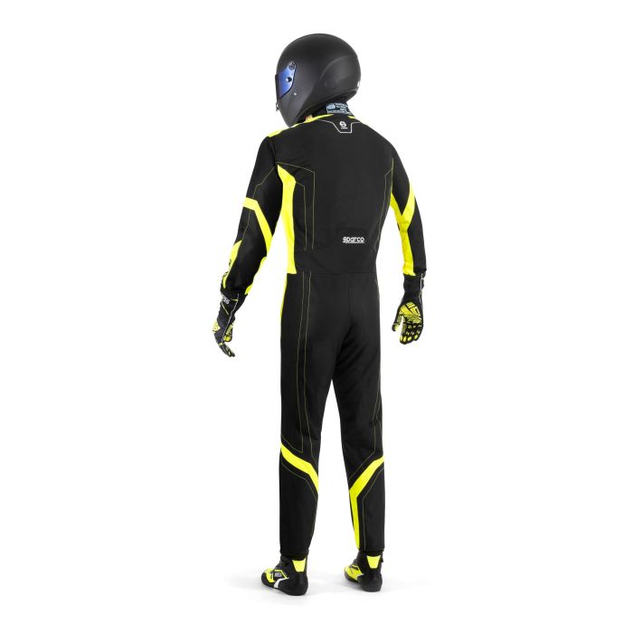 Traje Karting Sparco K48 Thunder Negro-Amarillo Talla S SBKS0010B0K0800S 4